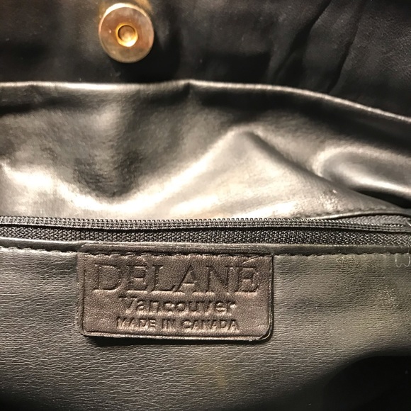 DELANE Vancouver Luxury leather 7 Compartments Executive Bag - Picture 15 of 16